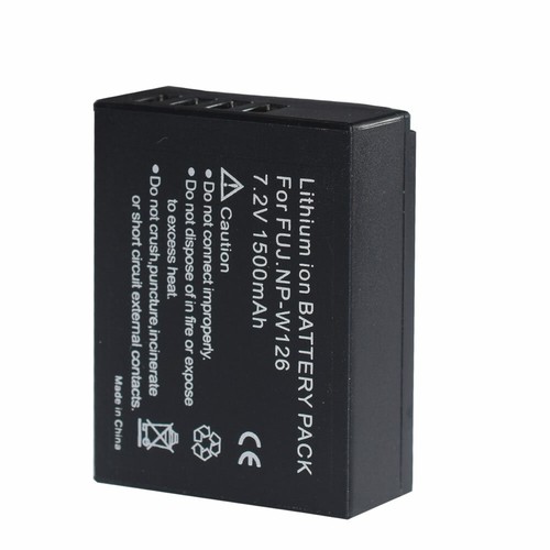2 x batterie NP-W126 pour NP-W126S Fuji X100F X-A2 X-A3 X-A5 X-E2 X-E2S X-E3 X-E4 - Photo 4 sur 6