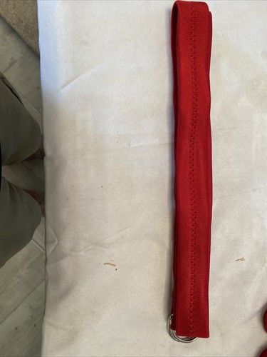 ๐ Russell Adult Football Belt โ True Red โ 1.5โ Covered โ Size XXXL (56") โ NEW - Picture 2 of 6