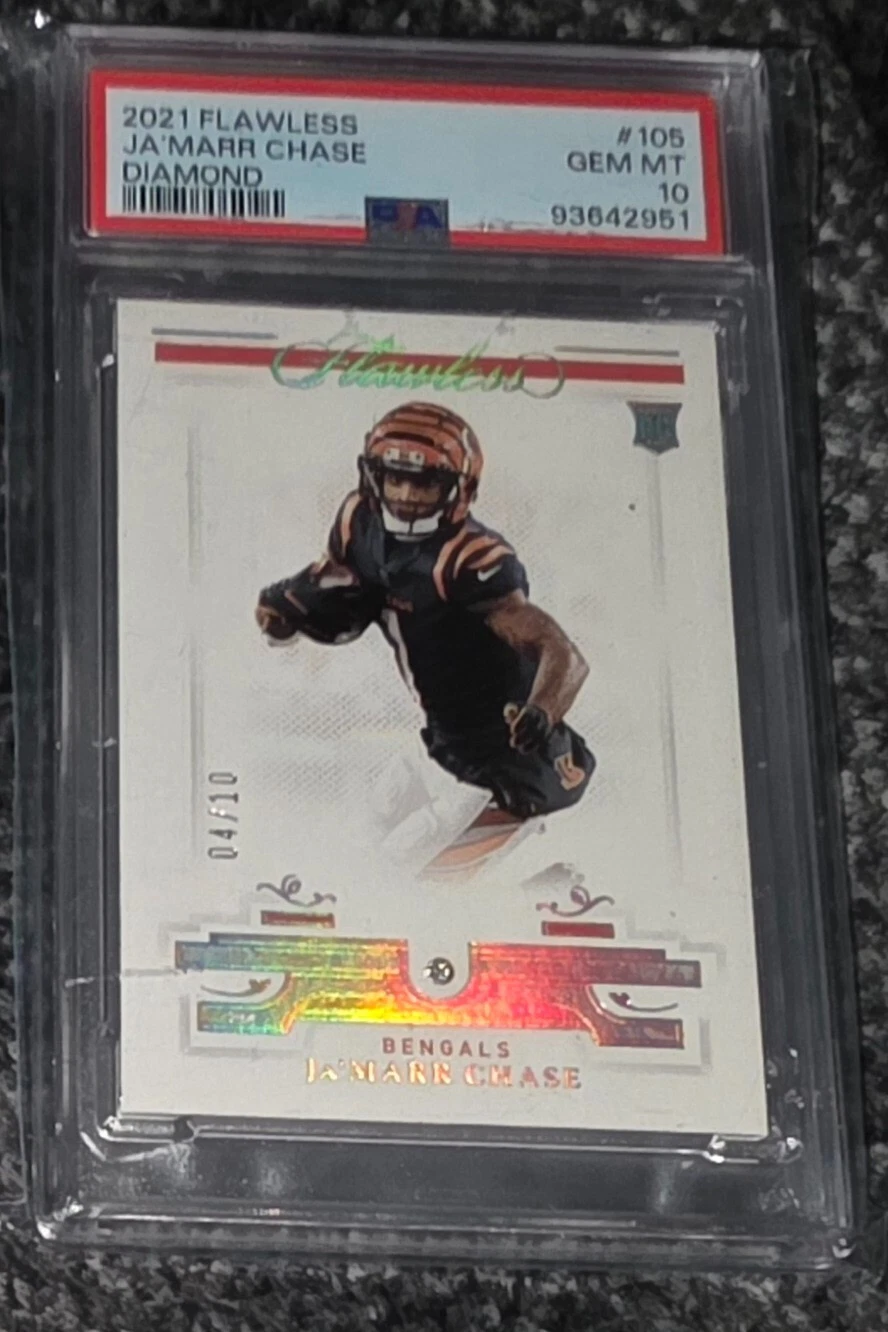 JaMarr Chase Panini Flawless #105 Diamond