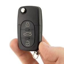 AUDI A2 A3 A4 A6 3 BUTTON REMOTE KEY SHELL CASE battery socket (CR1616 TYPE)