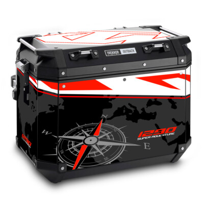 Sticker Suitcase Trekker Outback Vintage KTM 1290 Super Adventure R SX 48 Lt 4 Hole