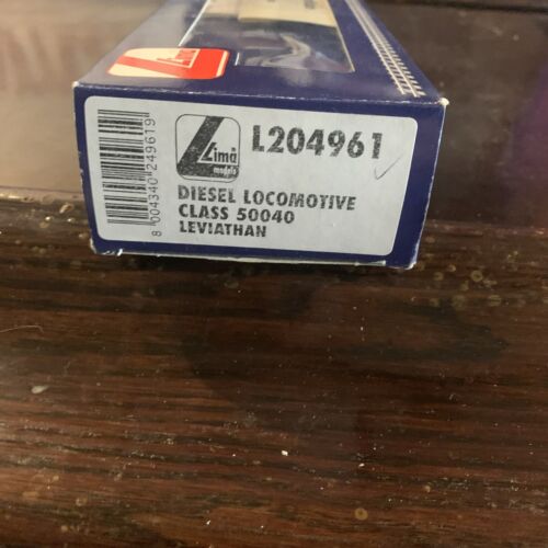 Ltd Edition Lima 204961 Class 50 Diesel Loco 50040 Leviathan BR Blue Large Logo - Picture 9 of 9