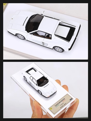 DMH 1:64 Ferrari Testarossa Resin Model Car Limited Edition - Picture 9 of 19