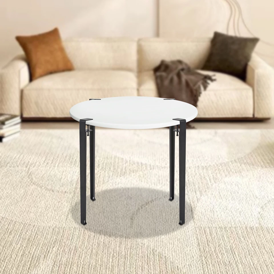 4 patas de mesa ajustables, patas de abrazadera de mesa, patas de mesa en forma de F negras Foto 3 de 4