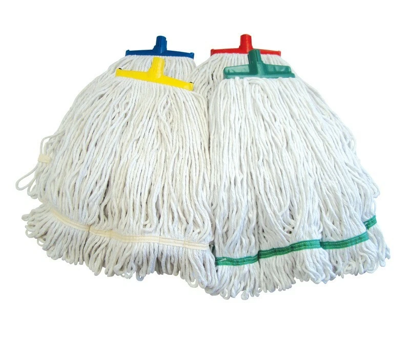 SCOT YOUNG SYR Interchange 454g 16oz Looped Cotton Kentucky Mop Head Replacement Cleaning
