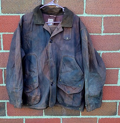 FILSON TIN CLOTH Style 635 Hunting Jacket XL Waterfowl Upland