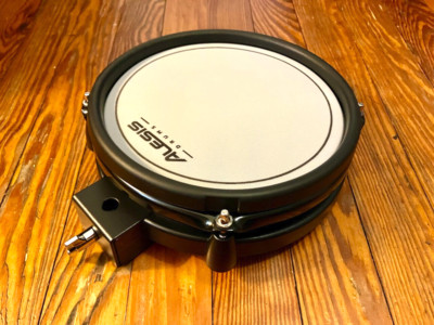 Red Alesis 8'' Mesh Drum Pad NEW (Dual Zone) Tom Nitro Pro Electronic Kit