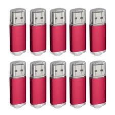 Lot of Ten 16GB Memory Stick Pen Drive Rectangle Model USB2.0 Flash Drive U Disk