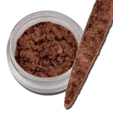 Velvet Pl&uuml;sch Puschel Look Powder Pulver Nailart  Braun Nageldesign Nails