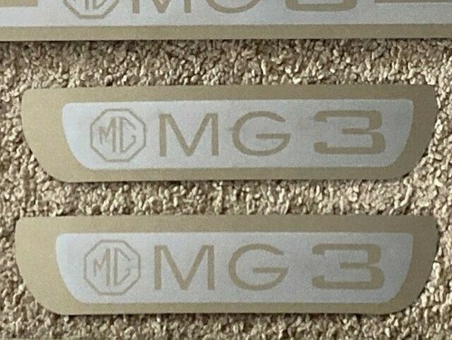 MG3 (2013 - 2024) EINSTIEGSLEISTEN - EDELSTAHL - LOGO - MG014 - Bild 4 von 10