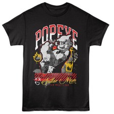 Popeye The Sailor Man Cartoon I Yam What I Yam Quote Men's T Shirt
