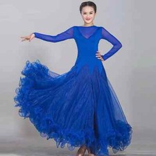 Ballroom Dance Dresses Lady's High Quality Dancing Skirt Ballroom Dance Dress