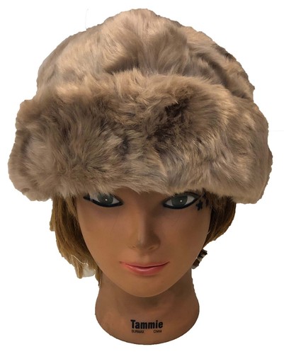 Dama Mujeres Hombres Ruso Cosaco Estilo Imitación Piel Prenda para el torso redondo Invierno Calentador Cubo Sombrero - Imagen 7 de 8