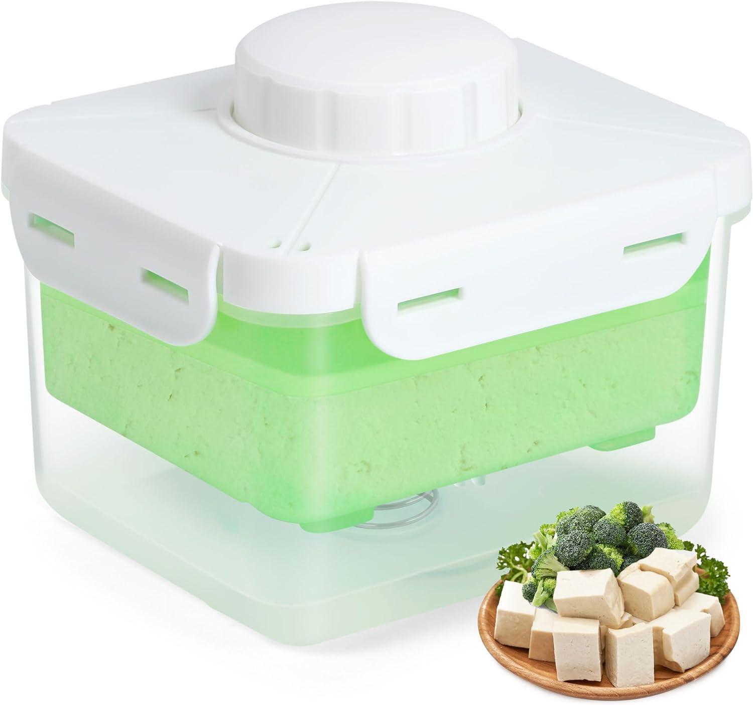 Prensa de Tofu, Actualización Prensa de Tofu Ajustable Lavavajillas Prensa de Tofu Vegano Grande Prensa de Tofu