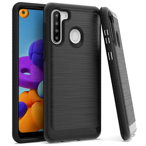 Für Samsung Galaxy A21 S215DL A215W A215U1 Lining Hybrid Case Handyhülle - Bild 2 von 5