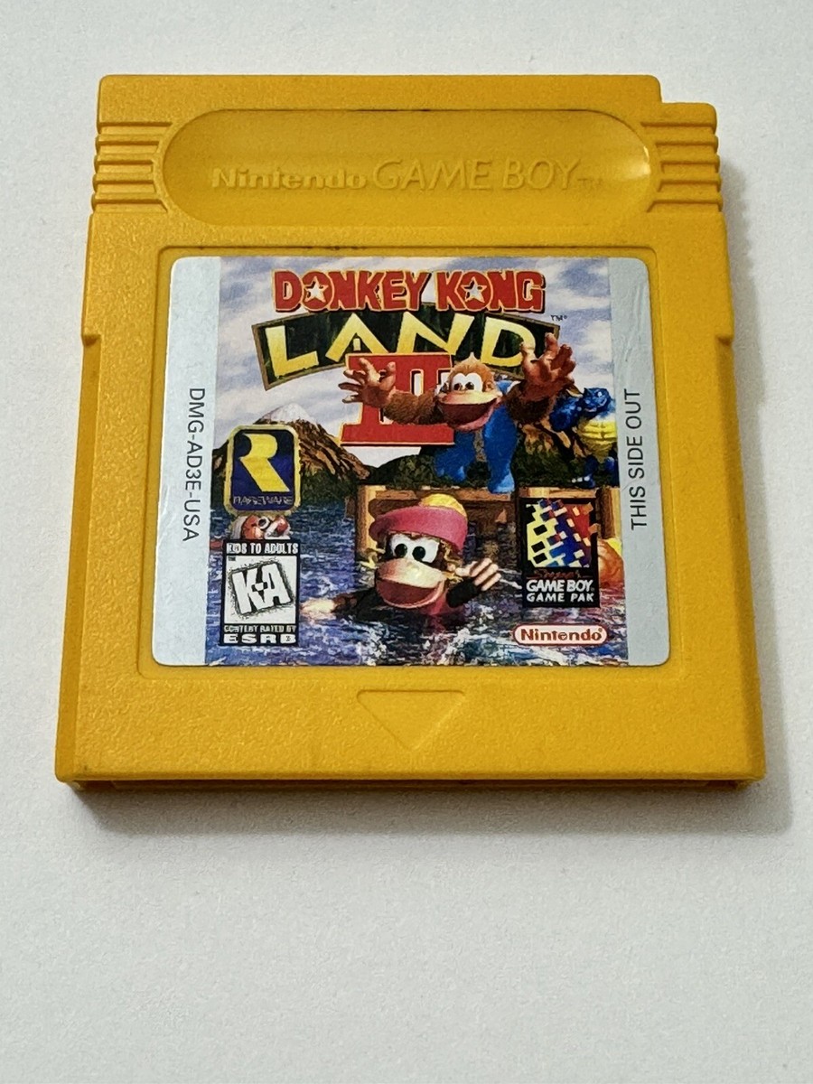 Donkey Kong Land III (Nintendo GameBoy) Retro Vintage Video Game