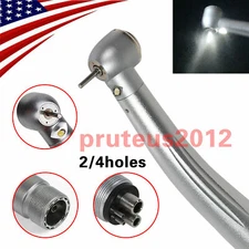 Dental High Speed E-generator LED Light Handpiece 4/2 holes Yabangbang ZG