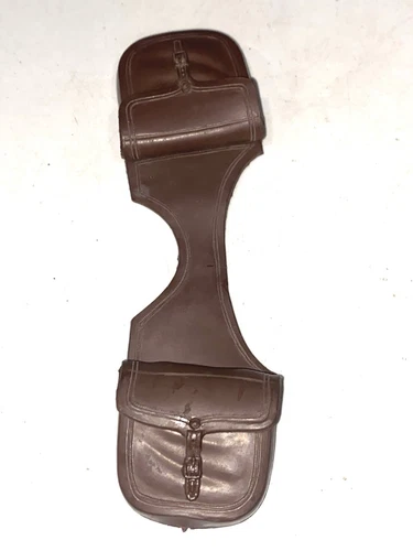 Vintage MARX Best of the West Johnny West Brown Saddle Bags 1960's Lot B