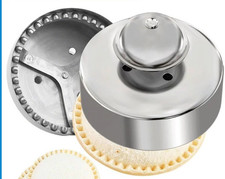 Round Sandwich Pastry Biscuits Cutter and Sealer 4" Stainless Steel