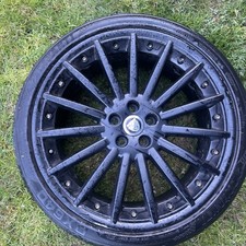 JAGUAR SATIN BLACK SEPANG ALLOY XJ X350 XJR XJ8 XJ6 SOVEREIGN 9 x 20 9J