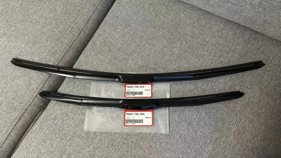 Nuevo par de limpiaparabrisas delantero para Acura ILX serie completa 2013-2022 Foto 3 de 3