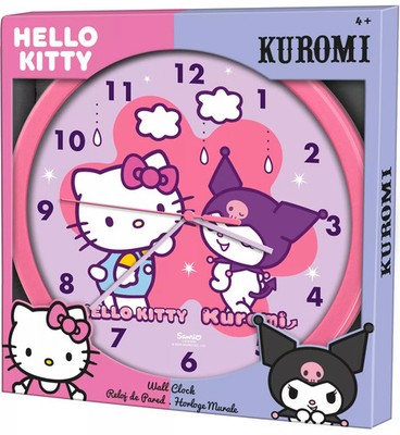 8435507891585 Zegar ścienny 25cm Hello Kitty HK50199 Kids Euroswan Kids Euroswan