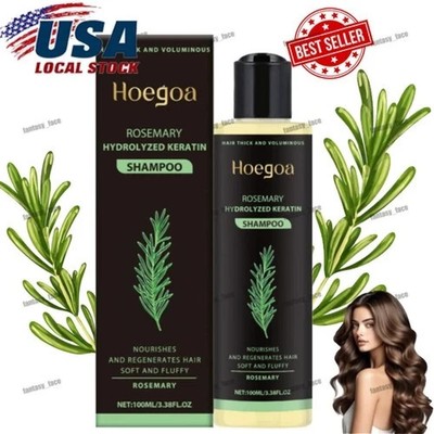 Organic Rosemary Hair Growth Shampoo for Women and Men-Natural Thickening