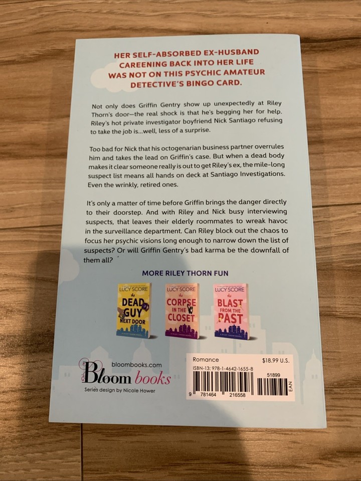 Body in the Backyard A Riley Thorn Novel by Lucy Score (2024, Trade