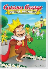 Curious George Royal Monkey DVD Philip Anthony-Rodriguez NEW