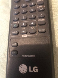 LG DVD/VIDEO REMOTE