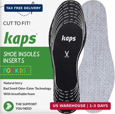 Best Shoe Insoles Inserts for Children  Bad Smell Odor-Eater Technology with Br