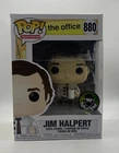 Funko Pop! Vinyl: The Office - Jim Halpert (3-Hole Punch) #880 - Dent’s On Box