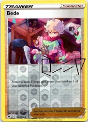 Bede 124/159 Crown Zenith Reverse Holo