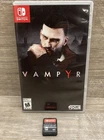 Vampyr Nintendo Switch 1 Video Game 2019 In Original Case Tested Works