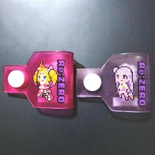 Re:Zero Starting Life in Another World Mini Cord Clip 2 Piece Set Daiso