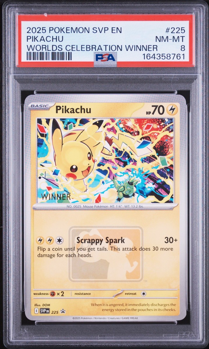 Pikachu - 225 (World Championship 2025) [Winner] 225 Sv: Scarlet