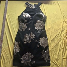 Womans Formal Dress black and gold