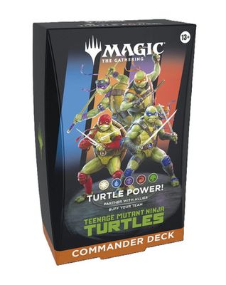 #ad Commander Deck quot;Turtle Powerquot; Teenage Mutant Ninja Turtles TMT MTG PRESALE 2 27 $59.95
