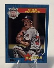 2022 Series 2 1987 Topps All Star Blue #87AS-16 Greg Maddux