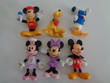 mickey mouse plastic figures pluto minnie mouse pluto