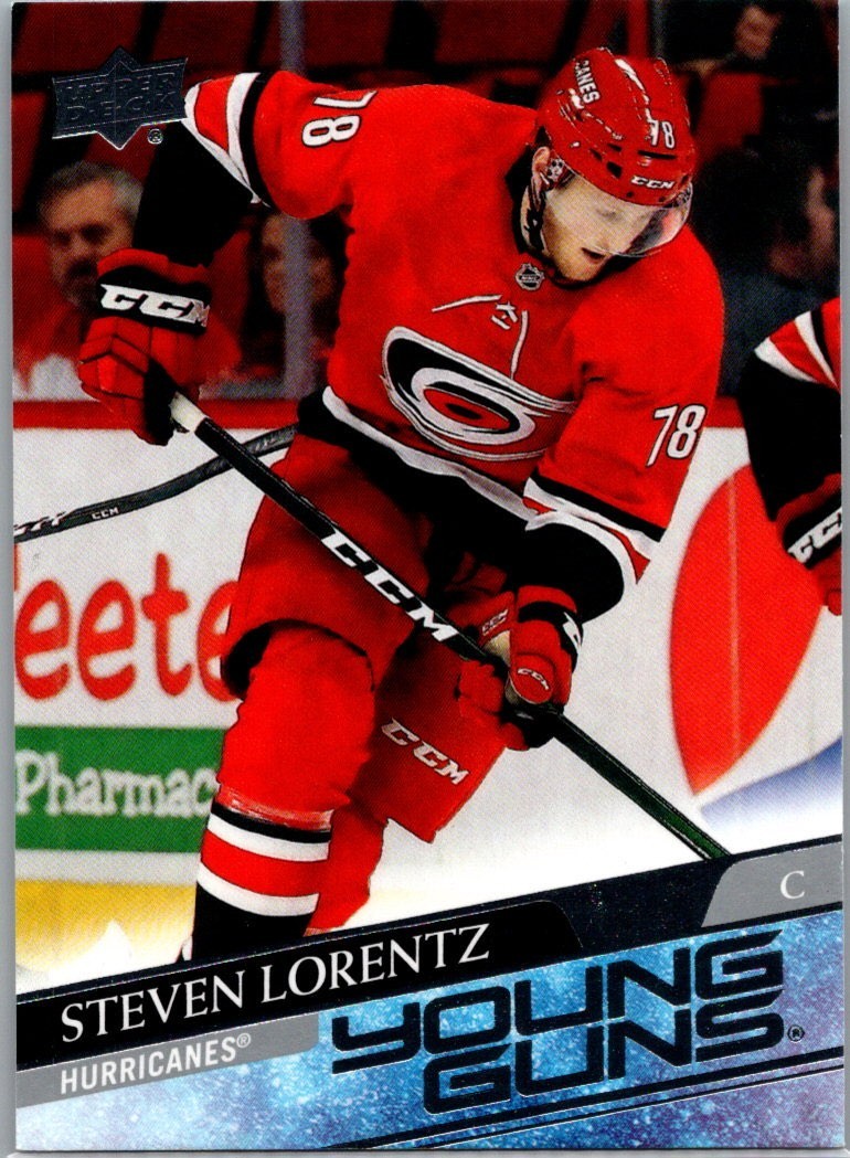 2020-21 Upper Deck - Young Guns Steven Lorentz  #494 (RC)