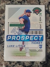 2024 Panini Prospects Prospect Ticket Base #9 Luke Little