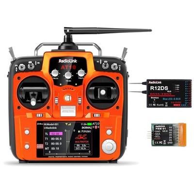AT10II 12-Channels Transmitter for Model Management