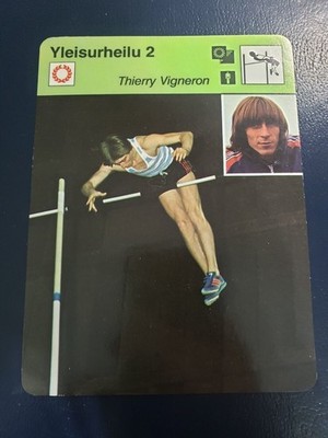 Vladimir Yashchenko Olympics High Jump FINNISH Finland Sportscaster 1979 RARE