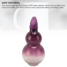 Gourd Water Bottle PET Large Capacity Portable Gourd Drinking Bottle for Sports