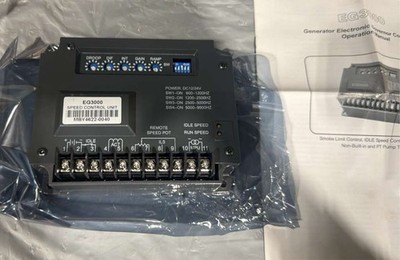 For diesel Generator EG3000 Engine Speed Control Panel Controller Governor