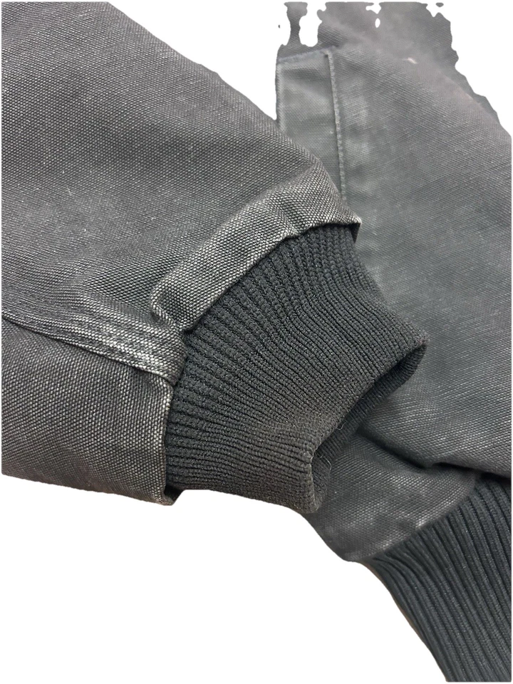 Chaqueta Carhartt Santa Fe vintage para hombre forro acolchado negro/rojo años 90 talla XL Foto 4 de 4