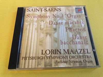Saens: Symphony No. 3 - Danse Macabre - Phaeton / Maazel / Newman (CD, 1996)