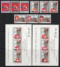 1975 Smom, année complète, 12 valeurs + 2 feuilles - MNH**