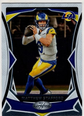 2024 Panini Certified Football Matthew Stafford No. 73 Los Angeles Rams